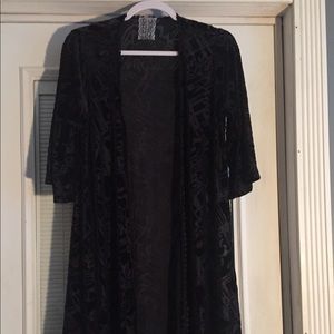 Mauve Blazer over the knee